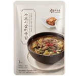 아워홈 행복한맛남 소고기 장터국밥 400g 1BOX(10입) : 랜선N마트