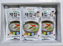 하동 섬진강 정형만 재첩국 (500g x 5,10개입) 진한 제첩국 : 지리산아래