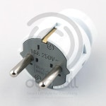 동양 접지 꽂음 플러그 일자형 신형 16A 250V DYPX-GSN : 영원샵