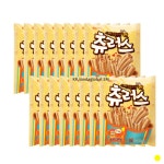 크라운 츄러스 간식 과자 스낵 어린이 온가족 16봉 : 밥도둑마켓