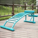 워킹 노인 공원 운동 기구 야외 헬스 머신 기구 광장 1. 단일복부근육보드 : 복실이총각