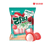 오리온 알맹이 젤리 선택 216g, 자두 포도 키위 리찌 젤리 : 까까하우스