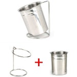 스텐 통 거치대 편리한 빨대 커피 스틱 2호 내구성 : 알뜰 추천 창고