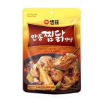 닭볶음탕 닭갈비 닭도리탕 양념 샘표 210g 찜닭 안동찜닭 안동 소스 : 성실한바다사나이