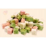 강아지간식 한입크기 고단백 닭가슴살 야채 반려동물간식 반려동물건조간식 : 마동11