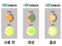 Drink spiking 유해약물 간이검사키트 마약검사키트 GK-Check 자가테스트 스티커 GHB 케타민 성범죄 예방 클럽 술자리 커피 : 필메디