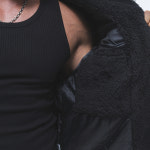 피지컬가먼츠 PCGS 후리스 풀 집업 뽀글이 플리스 자켓 점퍼 하이넥 P9023 블랙 : 피지컬가먼츠