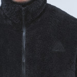 피지컬가먼츠 PCGS 후리스 풀 집업 뽀글이 플리스 자켓 점퍼 하이넥 P9023 블랙 : 피지컬가먼츠