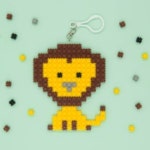 디폼블럭 앙증 사자 키링 만들기 재료 블록 놀이 공예 체험 diy : 소영아트