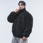 피지컬가먼츠 PCGS 후리스 풀 집업 뽀글이 플리스 자켓 점퍼 하이넥 P9023 블랙 : 피지컬가먼츠