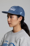 필립페이커 페리로퍼 엔조이 스케이트보드 올드크라운 스냅백 피그먼트 빈티지 블루 ESB PIGMENT SNAPBACK OLD CROWN CAP BLUE : NEWJICS
