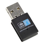 PC 데스크탑 컴퓨터용 미니 USB 무선 와이파이 어댑터 와이파이 네트워크 LAN 카드 RTL8188 어댑터 300Mbps 802.11bgn : 트렌디리바이