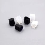 OULLX 이더넷 커넥터 커스트 커버 네트워크 플러그 커버 캡 모자 Cat5e Cat6 Cat7 보호대 RJ45 플러그 케이스 LAN 보호대 : 익스프레스더샵