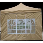 소형천막 행사용 접이식 대기실 야외 미니캐노피 야시장 그늘막 방수 농막 : 솔의연