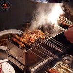야키토리 화로 양꼬치 불판 그릴 꼬치 캠핑 바베큐 직화 닭꼬치 숯불 화로대 ia3151 : 드레바투
