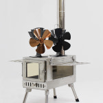 다잡 무동력 에코팬 캠핑용 난로팬 써큘레이터 순환 난방 서큘레이터 히터 DJE-1 브론즈 : 주식회사 다잡