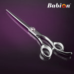 바비온 EL 강아지 애견 커브 가위 미용가위 E2-701C 17.5cm(7인치) : 라이징몰