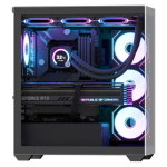 컴이지 킹덤 비바리움 미들 컴퓨터 PC 케이스 (블랙) : 마스터셀러