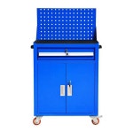 작업장 캐비닛 현장 철제 수납장 방진 공구캐비넷 공구 공장 109L 단일도어 0.8 파란+휠브레이크 : 위키중국직구