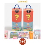 1+1 모아모아 행운의 문구박스 럭키 랜덤 세트 2개 : 3L상회