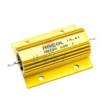 HS100 68R J 5허오차c68 100W 알루미늄 쉘 권선 저항기 : 엠원물산