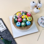 초등 추석 설날 클레이 명절 떡케이크 만들기 1P 유치원 노인 6세 3학년 8세 초1 : 카빌