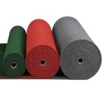 빌딩 외부 출입구 눈 비 미끄럼방지 코일 롤매트 12M 면사무소 문화센터 장마 : 새롬세이프티