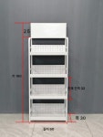 간식팬트리 매대 약국진열대 진열대 카운터 화이트  80x30x170 : 제이스토어 몰