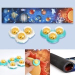 캐스B 스핀우주탐험 보드게임 실내 테이블컬링 손가락 슈팅게임 : 모두 도매