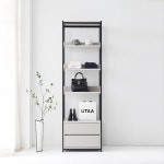 사라사 드레스룸 시스템 2단 서랍 선반 600 H 선반장 : 꾸미는공간