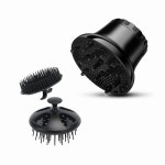 Segbeauty 헤어 디퓨저 샴푸 브러시 곱슬머리를 위한 범용 블로우 드라이어 부착 건조기 노즐 1.65-2.68인치 두피 마사지 꽃무늬 샤워 빗 롱... 