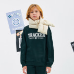 오션스카이 주니어 남아 앞면 그래픽 베이직 기모맨투맨 : 오션스카이 주니어