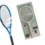 생활톡톡 삼정947 타원형 중형 심플 전기모기채 전자모기채 : 위드팩토리몰