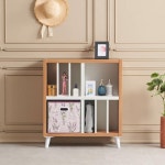 파티션책장 거실 공간분리 낮은 2단선반 거실에책장 : 안나 스토리