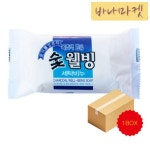 버블 목초액함유 숯웰빙 세탁비누 240gX40개(1박스) : 이십바나마켓