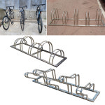 국산 자전거 거치대 2m 5대 일자형 보관대 아파트 단지 학교용 : 119스피드소방