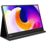 HDR 지원, 초슬림 HDMI 외장 화면, USB-C 플러그 앤 플레이, 노트북/PC/폰/맥을 갖춘 페퍼 잡스 휴대용 모니터 15.6인치 1080 : 청담스타일4호