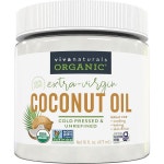 비바내추럴 Viva Naturals 무정제 냉압착 엑스트라 버진 코코넛오일 올가닉 GMO프리 식용 헤어 스킨 : 쇼핑이지easy
