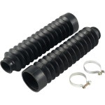 쌍 전면 포크 커버 게이터 부츠 프로텍터 야마하 TTR-125 00-17 CRF125F14-16 CRF100F 04-13 XR100R 14-16 컬러 블랙 : 이에이컴퍼니