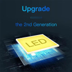 야외 정원 LED 투광 조명 IP67 방수 햇빛 비상 스포트라이트 벽 100W : 은경몰