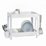 설거지 식기 보관함 주방 접시 그릇 물빠짐 수납 건조대 : 수이하우스