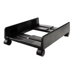 수지씨앤엘 PC 본체받침대 블랙 일반형 : HoHo shop