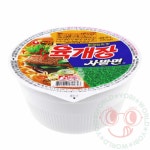 요비월드 육개장 사발면 86g 큰컵라면 개운한라면 얼큰한라면 : 요요비비