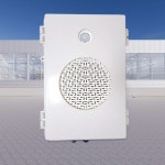 V1.07 모션감지 고출력 센서스피커 음성경보기 낙상경보 자동음성 안내방송 안전용품 : 안전도우미