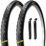 자전거 타이어 하이브리드 튜브 교체 26 1.50 2개 26x1.50 40-559 Bicycle Tire 1.5 크린처 산악 투어링 자동차거리타기 통근 롱... 
