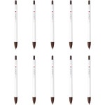 일본 직배송 제브라 B-WYSS22-DE Clickart 수성펜 다크 브라운 10개 : 마롱마트
