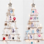 크리스마스 트리 유치원 풀 세트 전나무 추리 솔 오너먼트 미니 조형물 모루 벽 리스 나무 : 클로이하우스