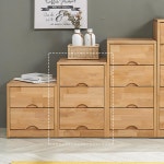 원목 엘다 미니 3단 서랍장 매립형손잡이 깔끔한서랍장 신혼부부가구 서랍형수납장 : 온리큐