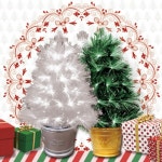 크리스마스 트리 아파트 풀 세트 전나무 추리 솔 오너먼트 미니 조형물 모루 벽 홀로그램 : 클로이하우스