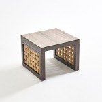 거실 로프디자인 테라스 카페 사이드 테이블 좌식형 테이블인테리어 좌식테이블 좌탁 : 온리큐